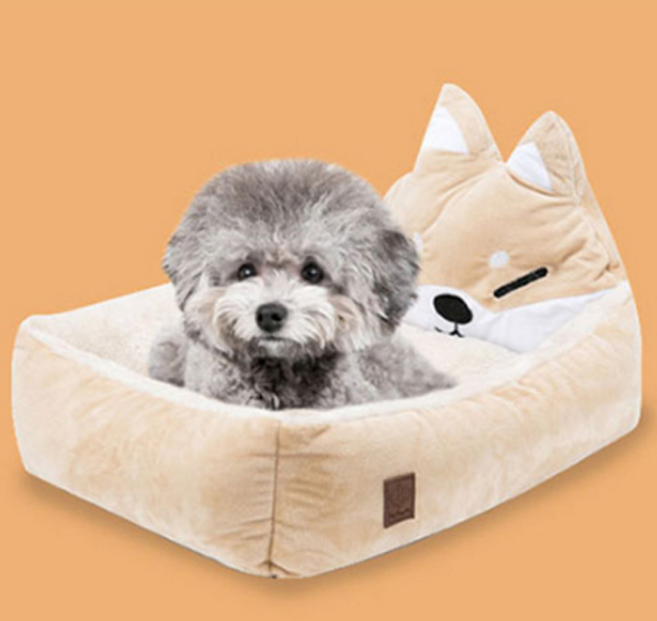 DING DONG PET 寵物用柴犬麻藥墊, 米色, 1個