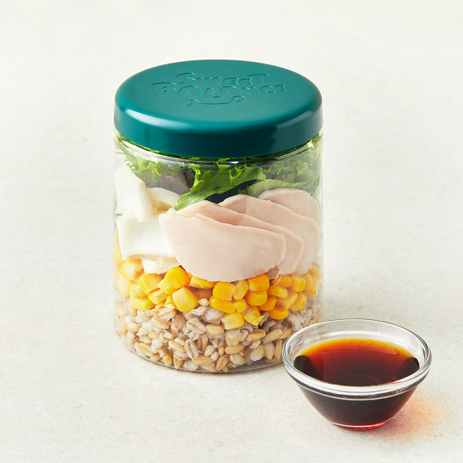 스윗밸런스랩 닭가슴살과 오징어 포케 샐러드, 250g, 1개