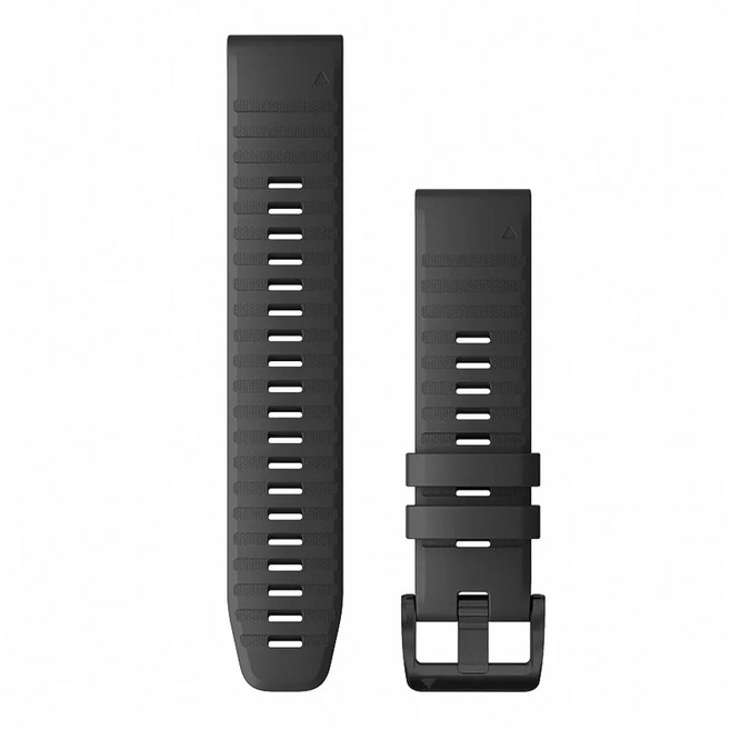 GARMIN QUICKFIT矽膠錶帶 26mm, 深岩色, 1個