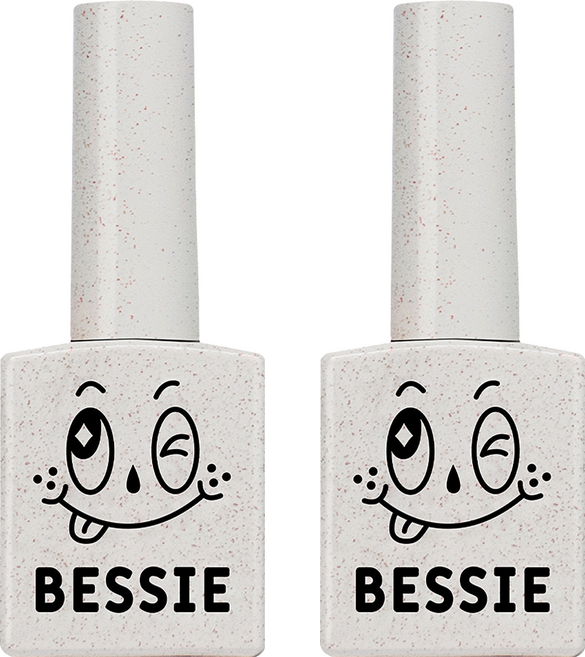 BESSIE 컬러 글리터 젤, GL06 오로라빔, 11ml, 2개