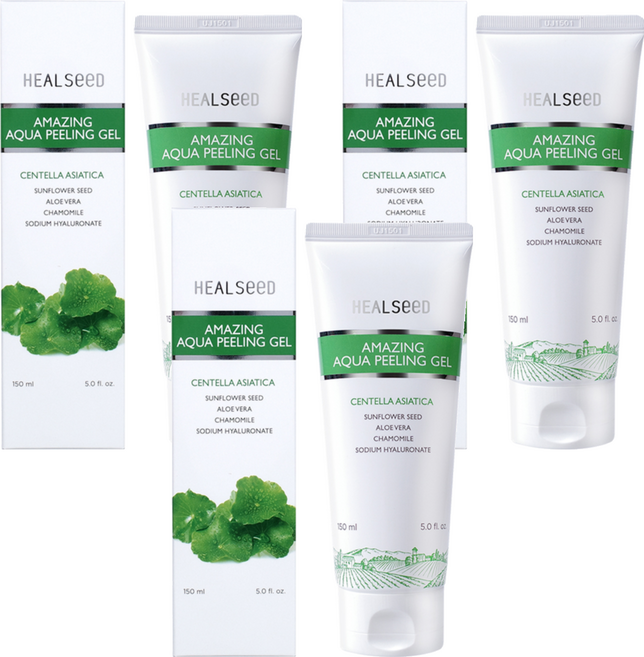 힐시드 어메이징 아쿠아 필링젤, 150ml, 3개