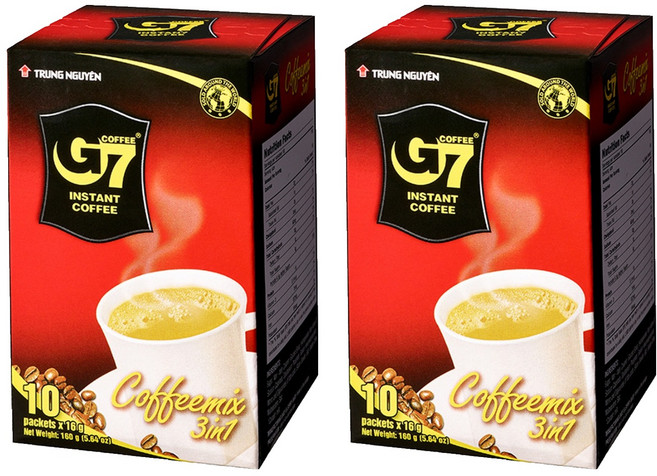 G7 3 in 1 커피믹스, 16g, 10개입, 2개