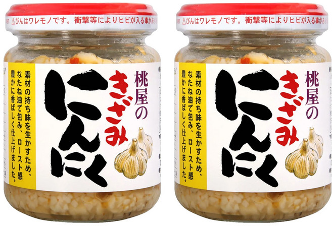 桃屋 大蒜末醬, 125g, 2罐