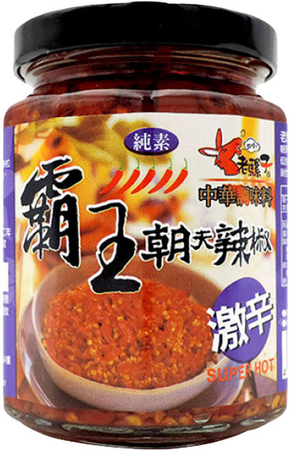 老騾子 霸王朝天辣椒 特選新鮮切片 佐餐或炒菜均適宜, 105g, 1罐