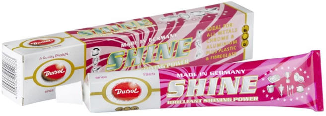 DursoL 細微粒金屬亮光膏, 75ml, 1條