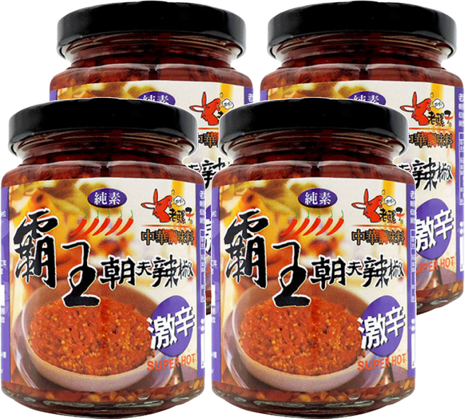 老騾子 霸王朝天辣椒, 105g, 4罐