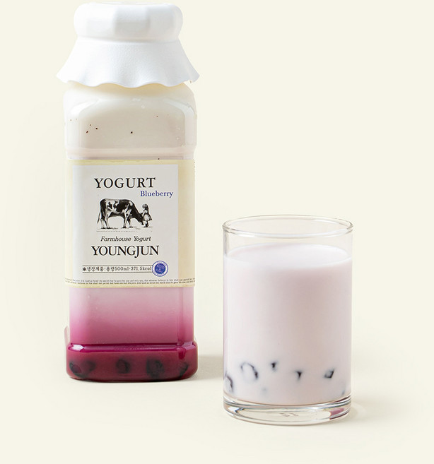 영준목장 수제 요거트 블루베리, 500ml, 1개