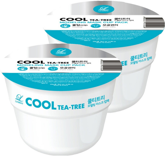 린제이 티트리 모델링 컵팩 28g, 1개입, 2개
