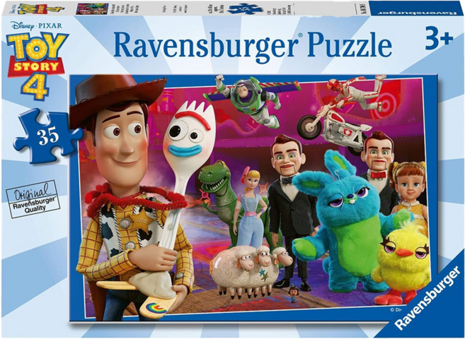 Ravensburger 維寶 35P拼圖, 35片, 玩具總動員4, 1組