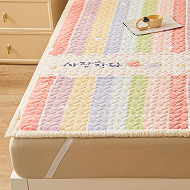 Well Life 悅生活 Best buy 可機洗牛奶絨保暖墊 2個