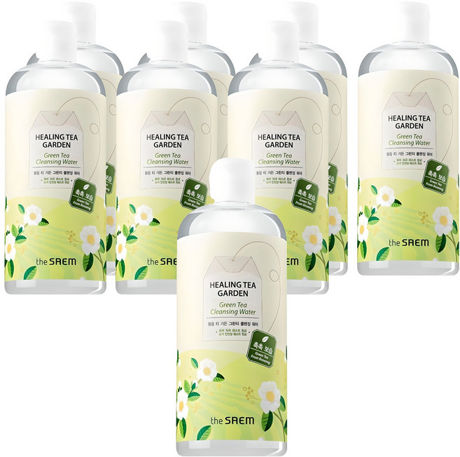 더샘 힐링 티 가든 그린티 클렌징 워터, 500ml, 8개