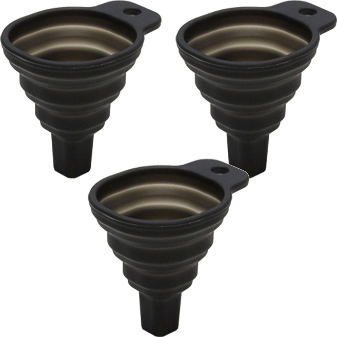 SURUGA 伸縮矽膠漏斗7.7cm, 顏色隨機, 1入