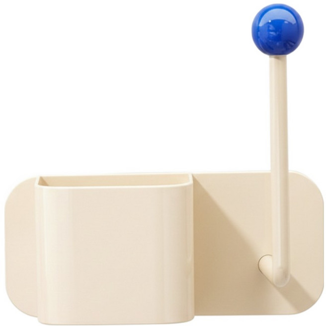 벨로나이트 욕실 간편설치 분리가능 무타공 다용도 선반, 블루, 1개