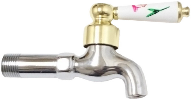 彩繪陶瓷長栓, 1個