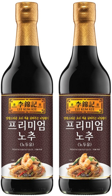이금기 프리미엄 노추 노두유, 500ml, 2개