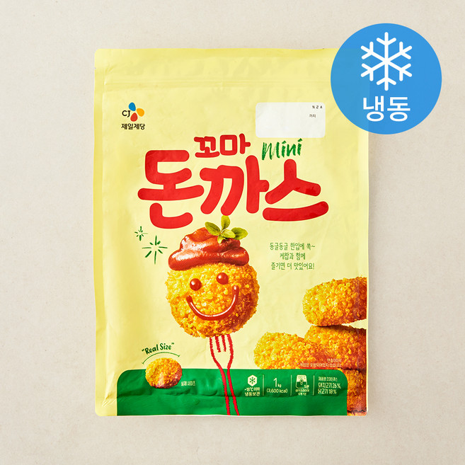 CJ제일제당 CJ 꼬마 돈까스 (냉동), 1kg, 1개