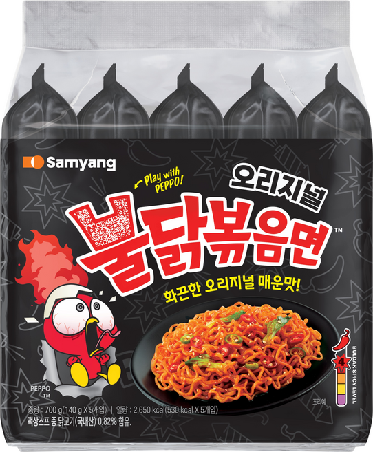 불닭볶음면 140g, 5개