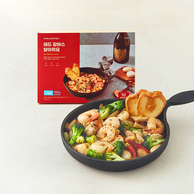 푸드어셈블 레드 감바스 알 아히요 2인분, 452g, 1개