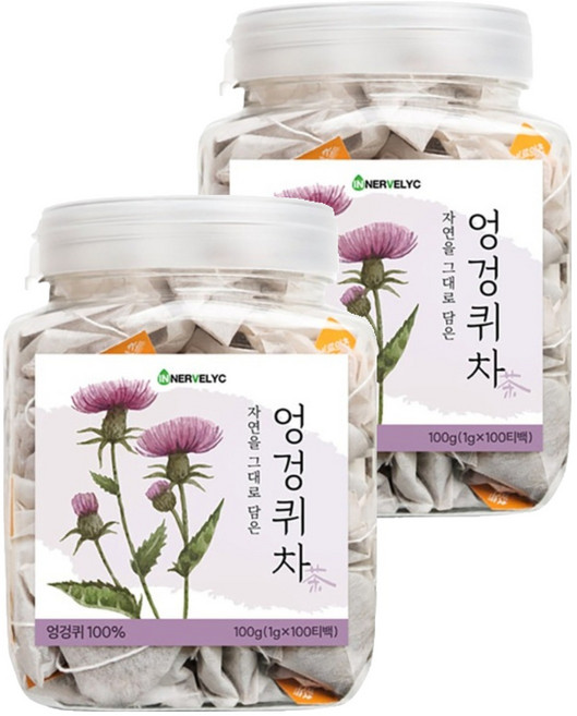 이너블릭 엉겅퀴차, 1g, 100개입, 2개