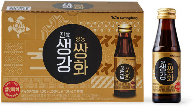 광동제약 진생강 쌍화, 100ml, 10개