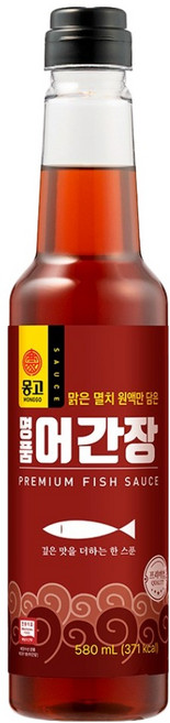 몽고식품 몽고 어간장, 1개, 580ml