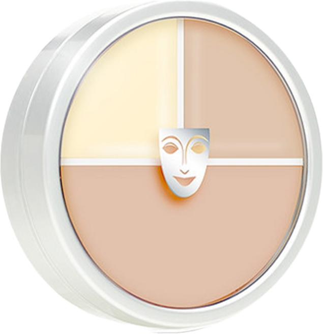 KRYOLAN 歌劇魅影 光影塑形三效粉霜 隨肌調和 遮瑕效果自然不厚重, 15 雪白蜜糖膚色, 1個