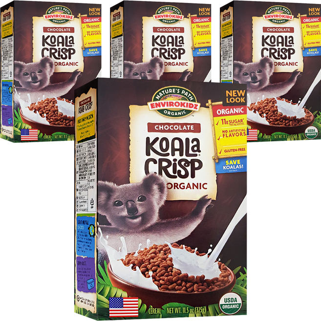 네이쳐스패스 코알라크리스피, 325g, 4개