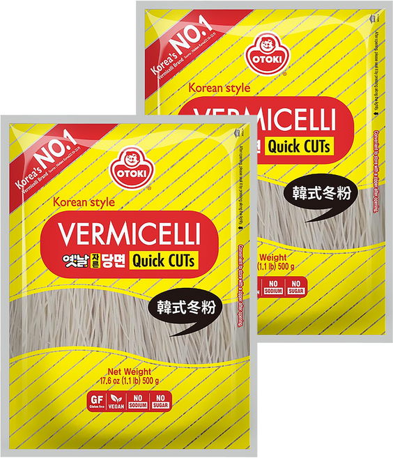 OTOKI 不倒翁 韓式冬粉, 500g, 2包