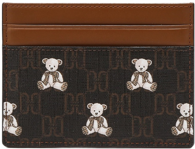 DAKS 男士圖案牛皮卡夾 DCHO6E792W3