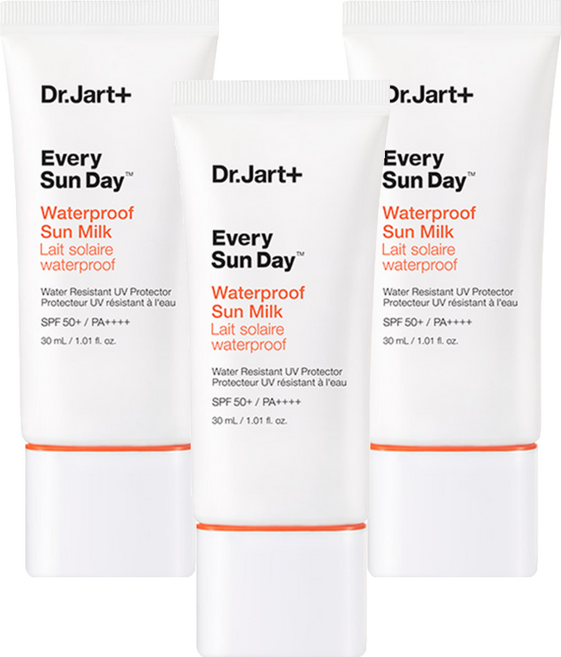 닥터자르트 에브리 선 데이 워터프루프 선 밀크 SPF50+ PA++++, 30ml, 3개