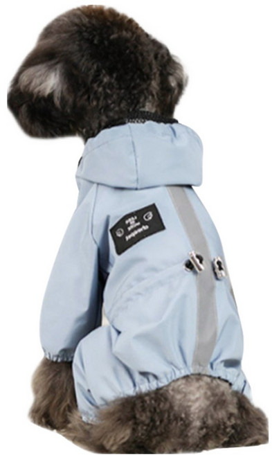 딩동펫 반려동물 노스 방수 올인원, 블루, 1개