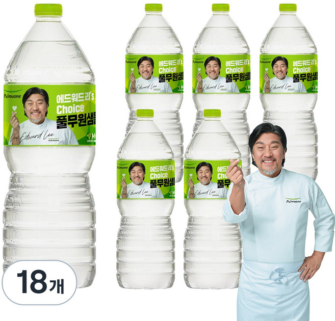 풀무원샘물, 2L, 18개