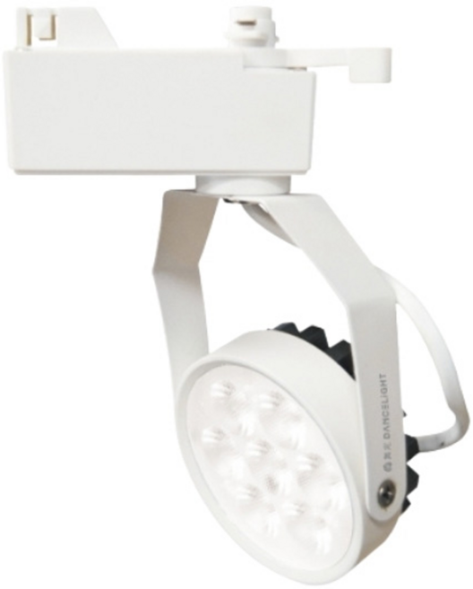 DANCELIGHT 舞光 LED 微笑軌道投射燈 7.5 x 10.2 x 3.5 x 17.2cm 8W 4000K 自然光, 白色, 1個