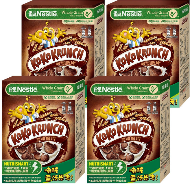 KoKo KRUNCH 可可脆片 早餐脆片, 330g, 4盒