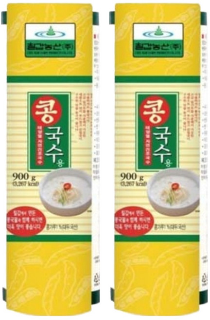 칠갑농산 콩국수용 국수, 900g, 2개