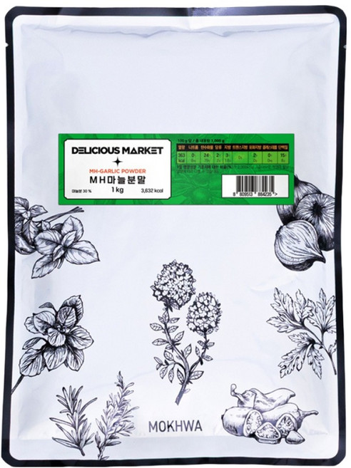 딜리셔스마켓 MH마늘분말, 1kg, 1개