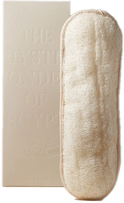 맨디사 롱 루파 샤워타월, 1개, 1개입, 아이보리 - 쿠팡