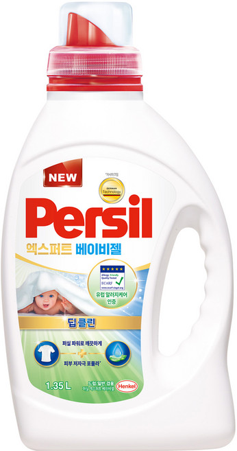 퍼실 엑스퍼트 베이비젤 세탁세제, 1.35L, 1개