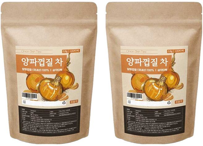 조은약초 양파껍질 삼각티백, 800mg, 100개입, 2개