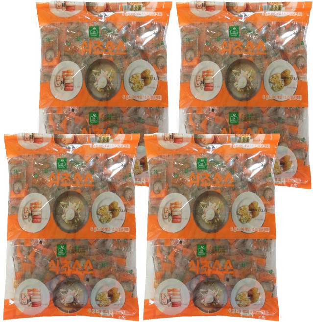 이엔푸드 미니식초, 1.2kg, 4개