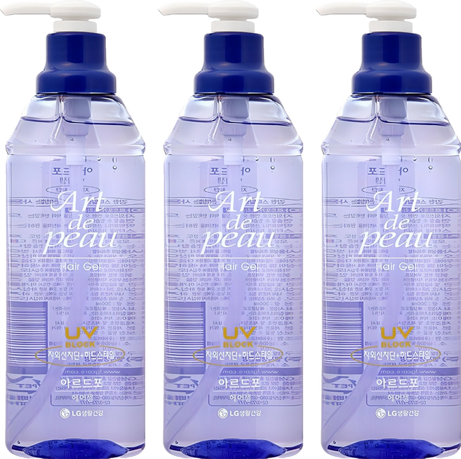 LG생활건강 아르드포 헤어젤, 300ml, 3개