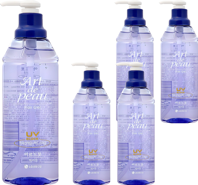 LG생활건강 아르드포 헤어젤, 300ml, 5개