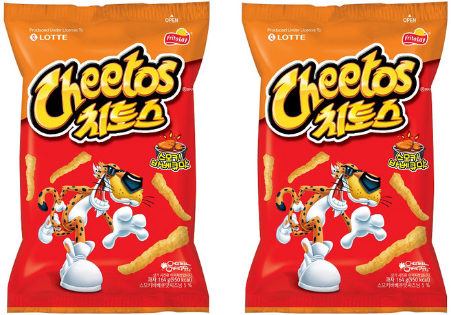 치토스 바베큐맛, 164g, 2개