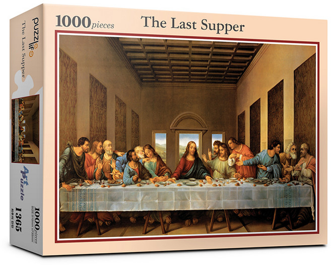 퍼즐라이프 최후의 만찬 직소퍼즐, 1000피스, PL1365, 1개