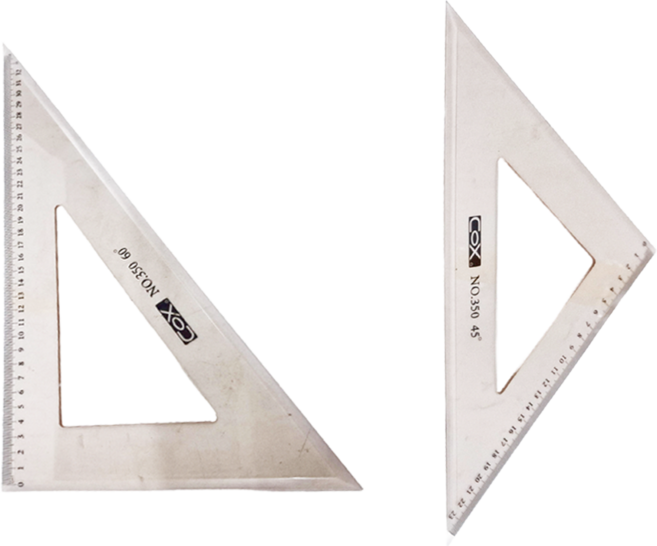 CoX 三燕興業 36cm三角板組, GPS-350, 1組