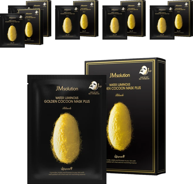 제이엠솔루션 물광 골든 코쿤 마스크 플러스, 10개입, 6개 - 쿠팡