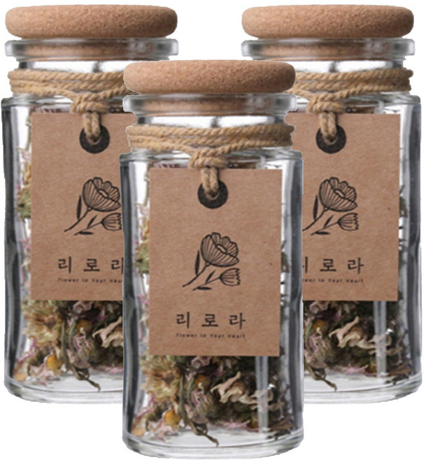 리로라 순수 구절초 꽃차, 7g, 1개입, 3개