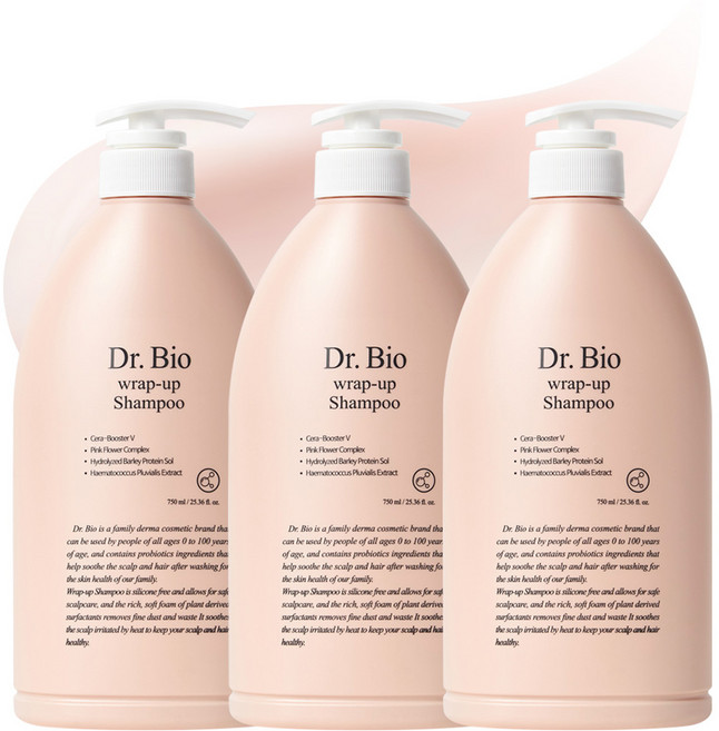 닥터바이오 랩업 샴푸, 750ml, 3개