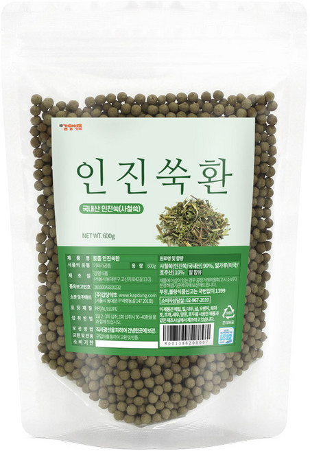 갑당약초 약쑥환, 600g, 1개