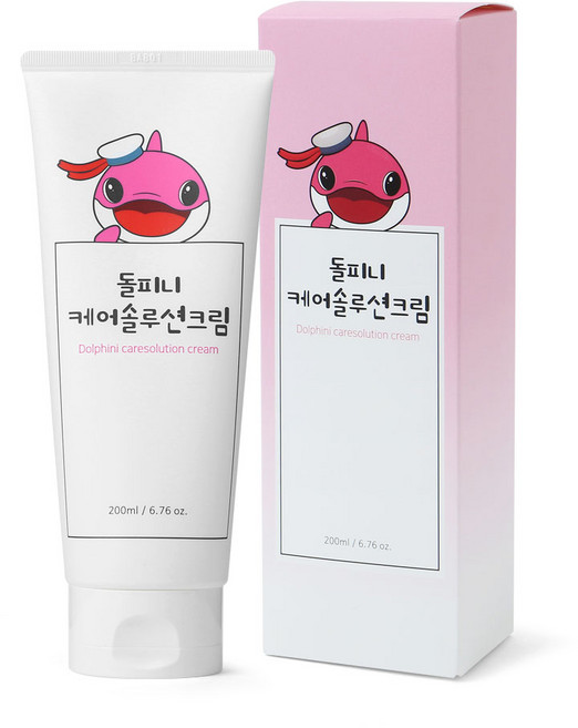 돌피니 케어솔루션 유아 크림, 200ml, 1개